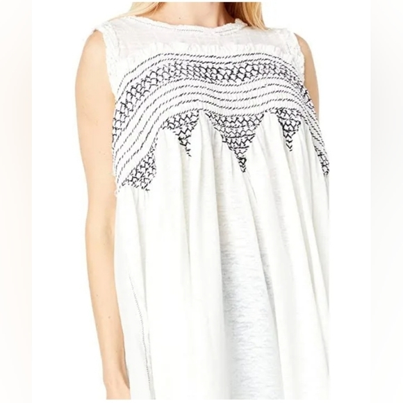 Free People Sea Breeze Tunic/Ivory - Picture 4 of 10